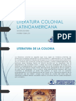 Literatura Colonial Latinoamericana