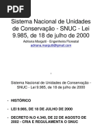 Sistema Nacional de Unidades de Conservacao Snuc | PDF | Biologia de ...