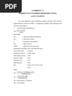 Contoh Perhitungan Pemakaian BBM Alat | PDF | Teknologi & Rekayasa