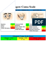 Glasgow Coma Scale Poster 2003