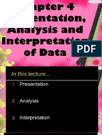  Presentation Analysis and Interpretation of Data