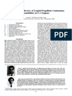 Review of Combustion Instabilities F1 Engine. JPP (1993, Oefelein)