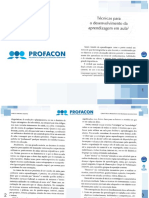 Tecnicas para Desenvolvimento Da Aprendizagem No Ensino Superior PDF