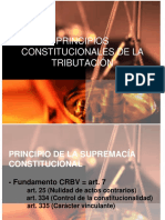 Principios Constitucionales de La Tributación