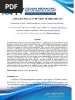 As Imagens Visuais e o Processo de Aprendizagem