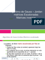 Gauss y Sistemas de Ecuaciones