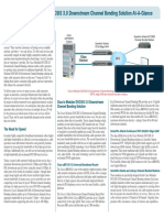 Cisco’s Modular DOCSIS 3.0 Downstream Channel Bonding Solution At-A-Glance