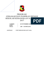 Kertas Kerja Program Bebas Denggi