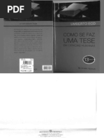 Umberto Eco - Como Se Faz Uma Tese[1]