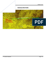 Summary Path Profile PTP MW Adaro (Km35-Km73)