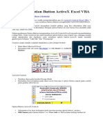 Membuat Option Button ActiveX Excel VBA