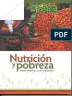 Nutricion y Pobreza Politica Publica Basada en Evidencia