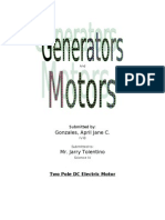 Science Project - Generators and Motors