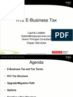 R12 E-Business Tax: Laurie Loeber
