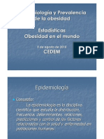 EPIDEMIOLOGIA Obesidad 2010