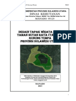 Desain Tapak TAHURA Tumpa