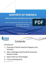 Seaports of America: State-Of-The-Art Facilities in The Usa and Canada
