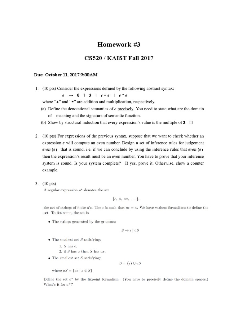 Homework No 3 | PDF