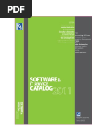 Software & IT Service Catalog 2011 PDF