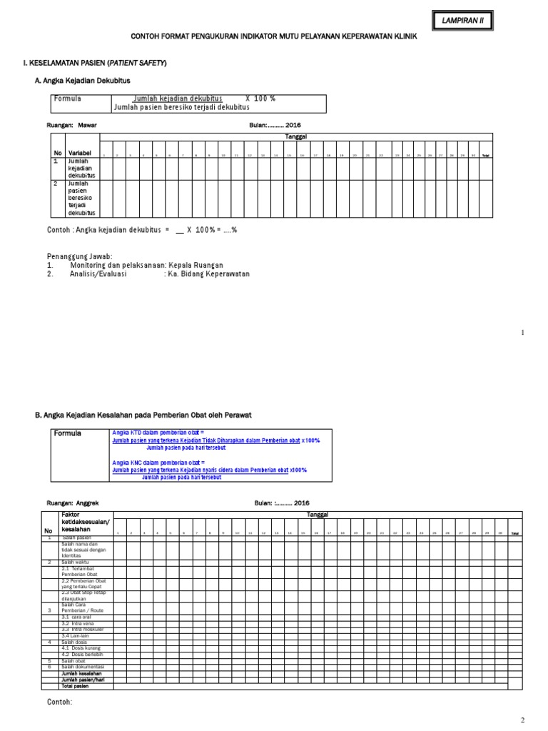 Contoh Laporan Bulanan PDF