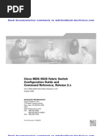 CiscoMDS FabricSwitchConfigurationGuideAndCommandLine