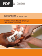 Hand Hygine Guideline WHO