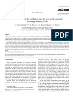 Determination of the oxidation state for iron oxide minerals by energy-filtering TEM