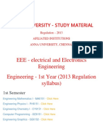 Regulation 2013 ANNA UNIVERSITY Important Question and Answers - STUDY MATERIAL, Notes