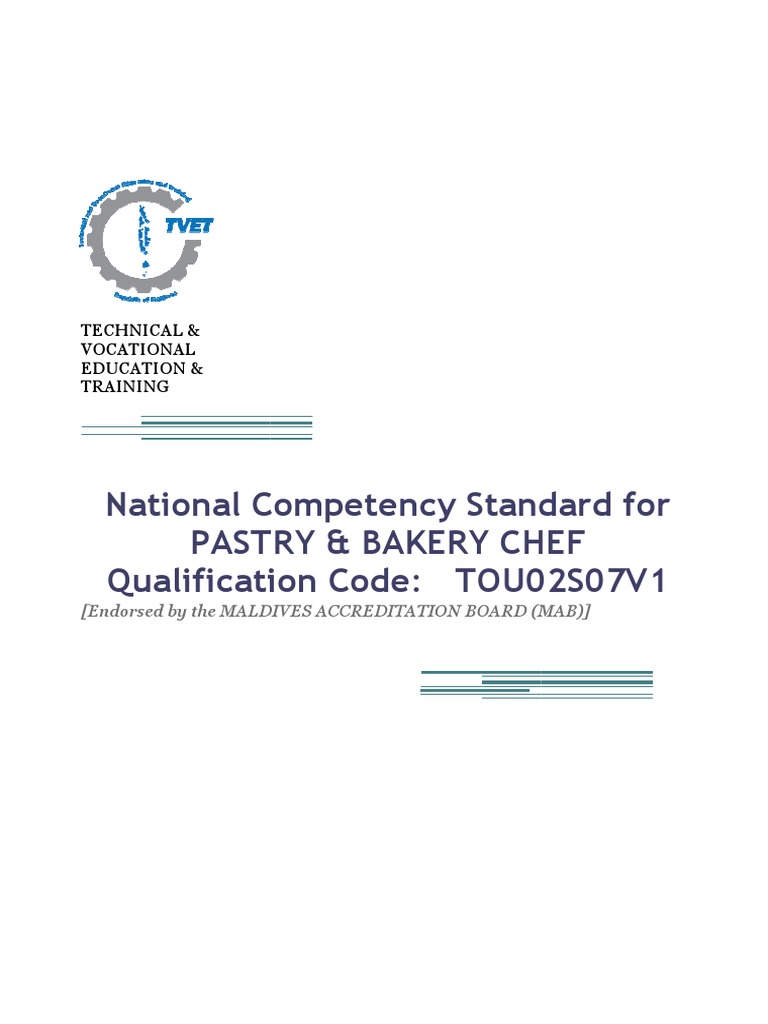 Pastry & Bakery Chef | PDF | Competence (Human Resources) | Vocational ...