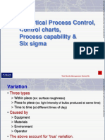 SPC, Control Charts, Process Capability, Six Sigma