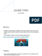 sound types