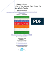 Homeopathic Self Care The Quick Easy Guide For The Whole Family Robert Ullman.06273 1contents