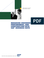 Managing Engineering, Procurement, And Construction With SAP Business Suite