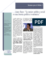 INCEP - Insumos para El Debate 1 - Entrevista A Mariano Rayo