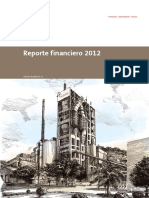 Reporte Financiero 2012 - Holcim Ecuador