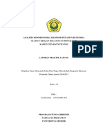 Laporan Praktek Lapang Analisis Kondisi PDF