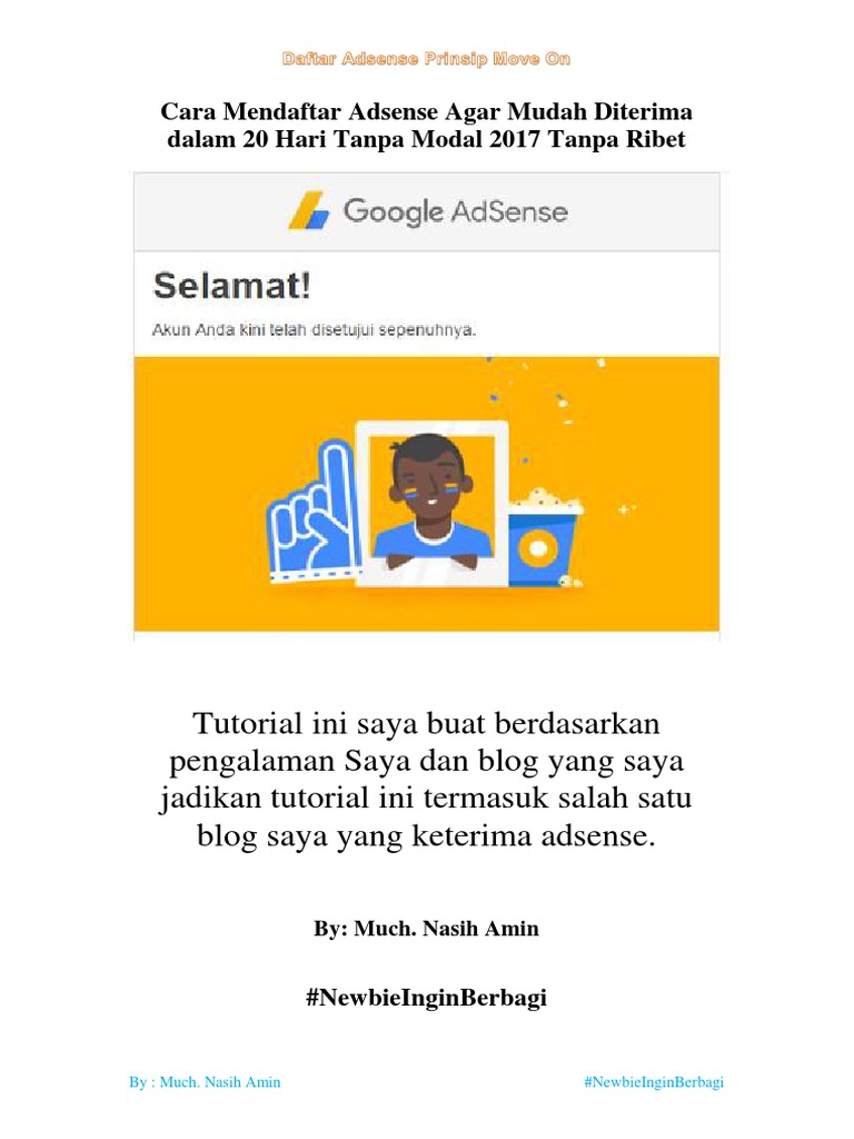 Panduan Lengkap Cara Mendaftar Google AdSense: Langkah Demi Langkah Menuju Keberhasilan Monetisasi