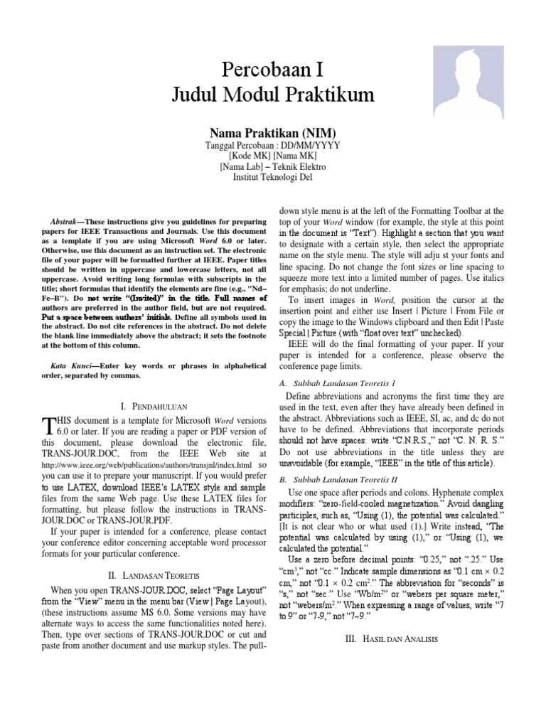 Template Laporan Praktikum 1 Magnetic Field Magnetization