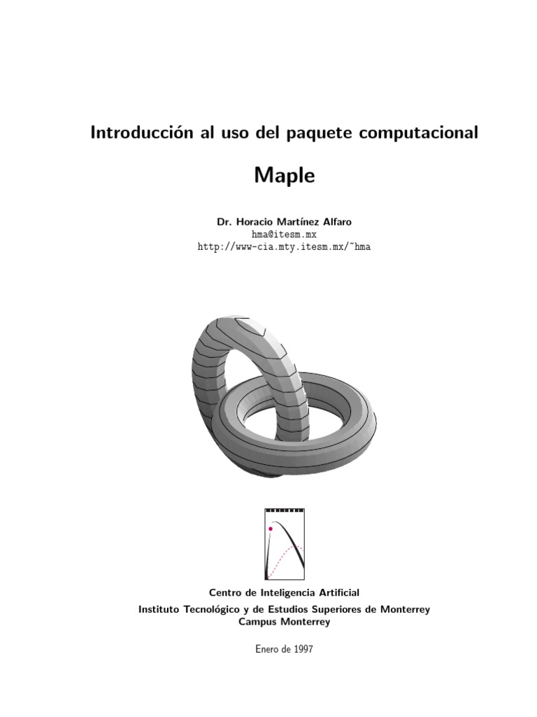 Uso de Maple para Ecuaciones Diferenciales | PDF | Ecuaciones ...