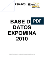 Documents - Tips - Base de Datos Expomina 2010 PDF