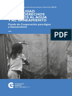 Exigibilidad de Los Derechos Humanos Al Agua y Al Saneamiento.