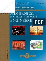 Mechanics, Materials Science & Engineering Journal  Vol.5 2016