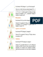 Triangulos para Furmulas Ley de Ohms