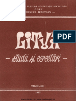 Litua. Studii Și Cercetări, Vol. 2 (1982)