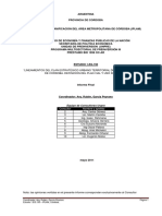 Lineamientos Del Plan Estratégico Urbano Territorial Del Area Metropolitana de Córdoba