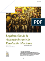 Legitimación de la violencia durante la Revolución Mexicana