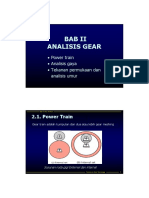 Chapter 2 - Gear Analysis