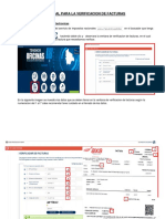 Manual para La Verificacion de Facturas