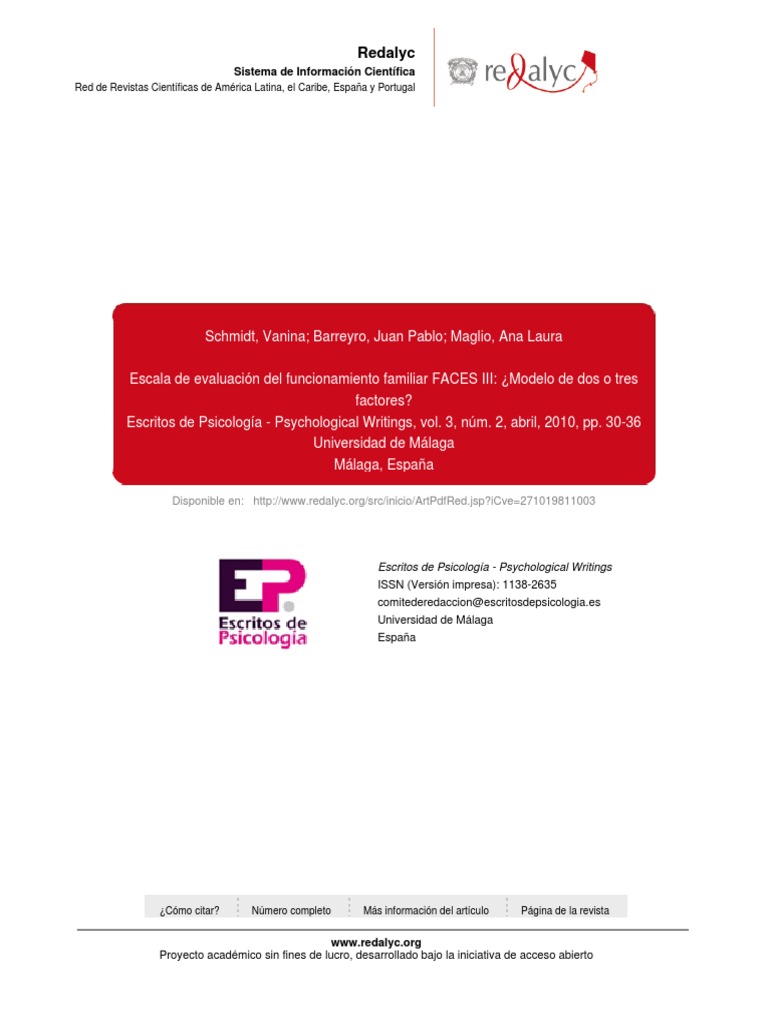 Faces Iii | PDF | Validez (Estadísticas) | Sicología