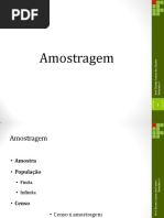 9 - Amostragem e Estimação